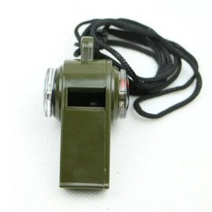 3-in-1 Survival Whistle with Compass & Thermometer for Camping & Emergencies