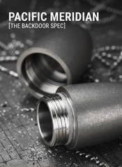 Aerospace Grade 5 Titanium EDC Capsule | Precision Survival Storage Box