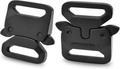 1″ Paracord Bracelet Buckle Clip, 2 PCS Metal Paracord Clasps for Paracord Brace