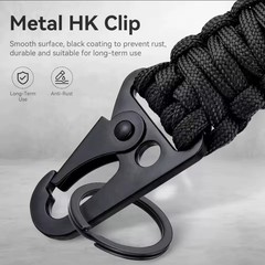 Paracord Lanyard Heavy Duty Hunting And Tactical Lanyard Braided 550 Paracord