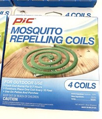 PIC Citronella Mosquito Repelling Coils 4 Packs, 16 Coils, Ship Next Day