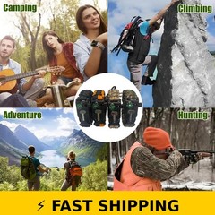Smithok Paracord Survival Bracelet 4-Pack Adjustable Tactical Accessories