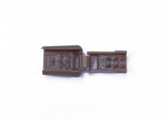 Brown Zipper Pull – Easy-Grip Replacement for Jackets, Bags & Outdoor Gear