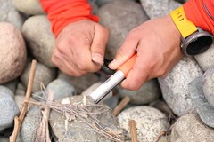 S.o.l Mag Striker Survival Fire Starter Tool With Bottle Opener And Lanyard