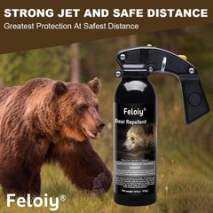 Maximum Strength Pepper Spray 16oz With 1 Pack Free Peper Spray 1/2oz