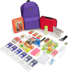 Deluxe 72-Hour Emergency Survival Kit for Kids – Keep Them Safe!