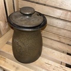 Adirondack Firestone Fire Starter Company- Rare Crock