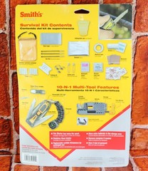 Smith’s 50541 Ultimate Survival Multi-Tool First Aid Fire Starter Knife Kit