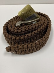 Stone River 550 lb Paracord Survival Belt Size Large 38-42 Waist Coyote SRG1SBLO