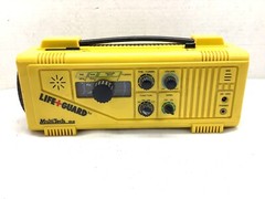 MultiTech Life+Guard XR-20 Emergency AM/FM Band Radio Siren Flashlight Generator