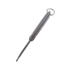 EI2 Titanium EDC Keychain Earpick, Titanium,MeCarmy