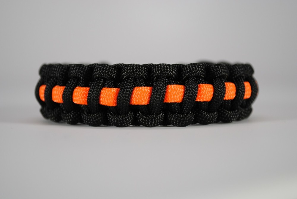 550 Paracord Survival Bracelet Cobra Thin Line Tough Mudder «Made in the USA»