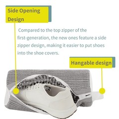 Shoe Washing Machine Bag Laundry for Washer and Dryer Light Gray