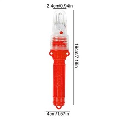 2xBoat Flares Safety Kit Signals Strobe LED Fishing Boat Navigation Light Strip