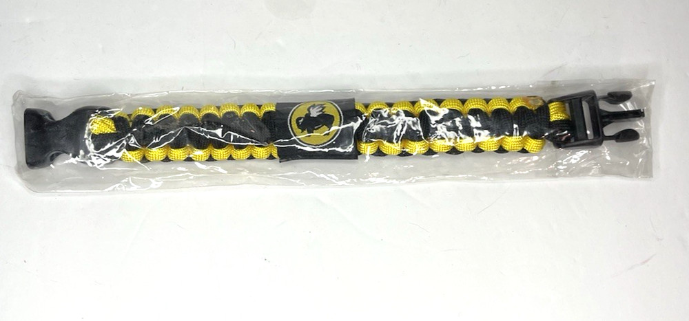 Buffalo Wild Wings Paracord Rope Emergency Bracelet 9″ NEW B*J
