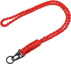 Heavy Duty Neck Lanyard Keychain for Men Women Outdoor Survival, Parachute Rope