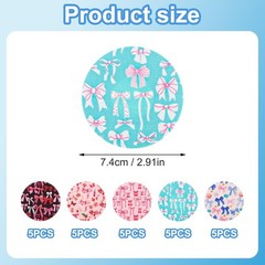 Sweat-Proof Waterproof Sensor Covers – 25 CPS with 5 Unique Styles for Libre 2/3