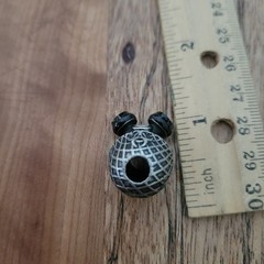 NEW TOXIC BIOHAZARD GAS MASK KNIFE LANYARD BEAD