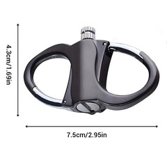 2 in 1 Portable Multitool Permanent Match Lighter Striker Fire Starter Survival