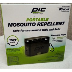 PIC Portable Mosquito Repellent Adventure Series Bundle with 2 Refill Packs