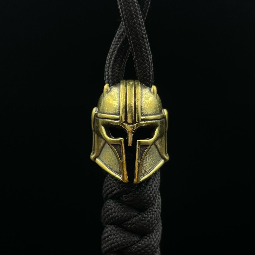 Brass Beads Paracord Leather Lanyard Beads Hand Casting Metal
