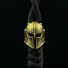 Brass Beads Paracord Leather Lanyard Beads Hand Casting Metal