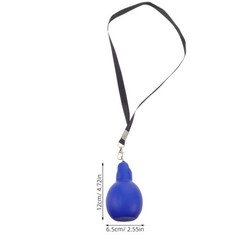 2pcs Hand Whistles: Soft Squeeze Whistle with Lanyards – Camping Survival