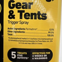 2 Sawyer Premium Insect Mosquito Repellent Spray 24fl Oz For Clothing & Tents