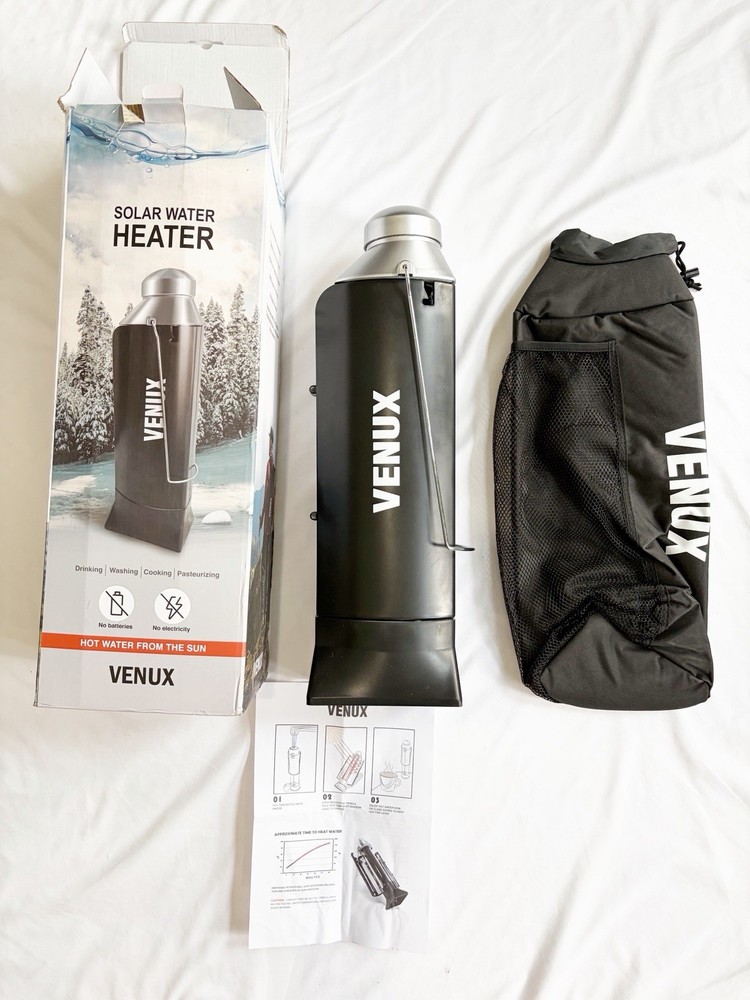 VENUX Portable Solar Water Heater Kettle