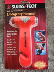 SWISS TECH EMERGENCY HAMMER Automobile Emergency Tool New