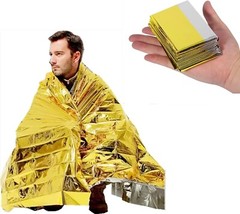 Thermal Blankets, Silver Gold Foil Survival Blanket Space Blanket Survival Kit