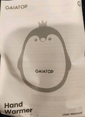 GAIATOP HW-05 Electric Rechargeable Hand Warmer Penguin Design