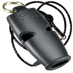 BLACK Fox 40 Micro Whistle Rescue Safety Referee Alert FREE LANYARD – BEST VALUE