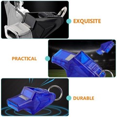 1 Set Professional Portable Sports Whistles Durable ABS Material Multi