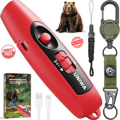 UNIWA 120dB Electronic Air Horn for Safety – Loud Bear Warning & Hiking, Camping