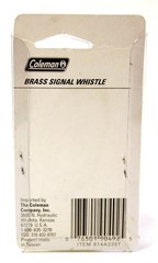 COLEMAN Brass Signal Whistle