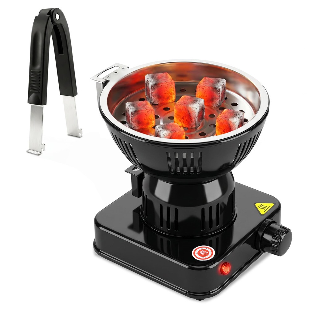 Multipurpose Electric Charcoal Burner, 304 stainless steel coil,800W Coal Bur…