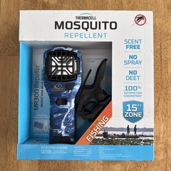 Thermacell MR300 Portable Mosquito Repeller Mossy Oak Fishing Hunting 15ft Zone