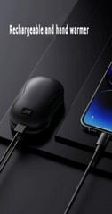 High Quality 4000mAh 2-in-1 Magnetic Absorption Split Rechargeable Hand Warmer
