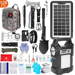 Emergency Survival Kit w/ First Aid Gears and Supplies -Get Home Backpack