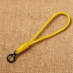 Outdoor Paracord Keychain with Trigger Snap Hook Hand-Woven Survival Camping