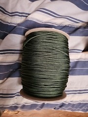 Green 550 Para-cord Mil Spec Type III 7 strand paracord 10-1200 ft