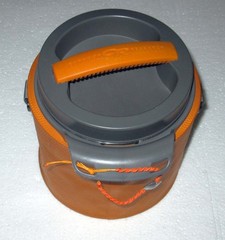 Outdoor Research Water-resistant Orange Container Capsule Rafting Camping 8×7″