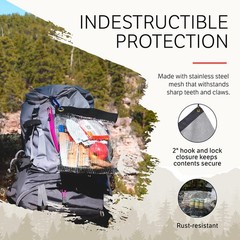 Bear Bags for Food Backpacking – Bear Sack Rodent Proof Food Storage Containe
