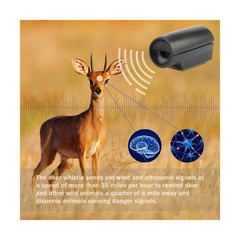 SINGARO 4 Pack Car Deer Whistle Warning for Car Horn Unit, Deer Whistle for V…