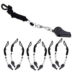 10Pcs Lightweight Plastic Emergency Whistles for Kids Multipurpose Survival Use