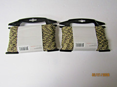 2 EACH CAMO DIAMOND BRAIDED POLY ROPE W/WINDER ,3/16″X75′ NEW, UNUSED
