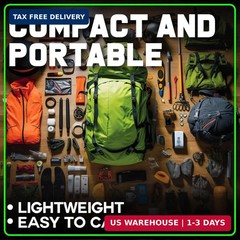 PartySticks Emergency Glow Sticks – 12 Ultra Bright Individually Wrapped Militar