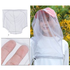 Durable Hat Mosquito Net Head Net Hat Cap Sun Protection Portable Fishing Hiking
