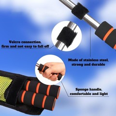 Soccer Referee Flag,Checkered Linesman Flags Set with Storage Bag,Metal Pole …